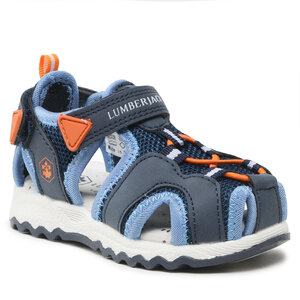 Scarpe Lumberjack - CLOSED Nonopi 927620-10 S Bleu Rouge/ORANGE