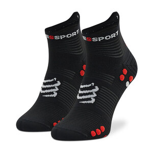 Image of Hohe Socken Unisex COMFORTABEL - Pro Racing Socks V4.0 Run Low XU00047B_906 Black/Red