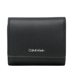 Image of Kleine Damen Geldbörse Calvin Klein - Ck Must Trifold Xs K60K610370 BAX
