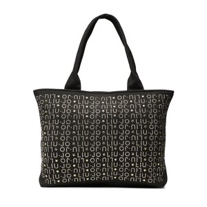Borsetta Liu Jo - Shopping Con Borchi VA3163 T7773 Nero 22222