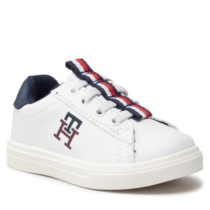 Sneakers suitable Tommy Hilfiger - Low Cut lace-Up Sneaker T1B9-32457-1355 M White/Blue X336