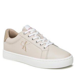 Sneakers Calvin Klein Jeans - Classic Cupsole Fluo Contrast YM0YM00603 Eggshell/Travertine/Merlot 0F5