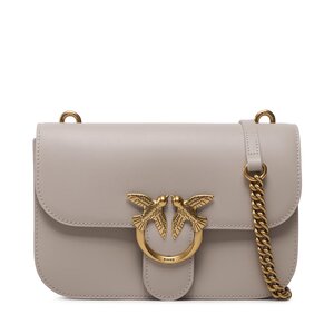 Borsetta Pinko - PINKO Love raffia fringe shoulder bag