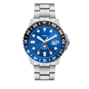 Image of Uhr Fossil - Blue FS5991 Silver/Blue