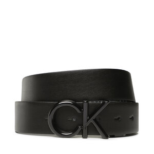 Cintura da uomo Calvin Klein - Adjrev Ck Metal Bombe Mono 35Mm K50K509964 Black/Classic Black