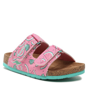 Ciabatte KangaRoos - K-Korki II 10062 000 6391 Daisy Pink/Watermelon