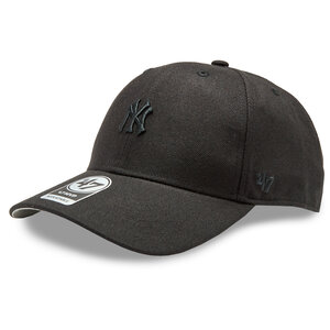 Image of Cap 47 Brand - MLB New York Yankees Base Runner Snap '47 MVP B-BRMPS17WBP-BKC Black