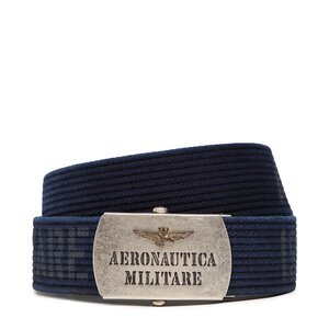 Cintura da uomo Aeronautica Militare - 222CI287CT3052 Blu Navy 08184