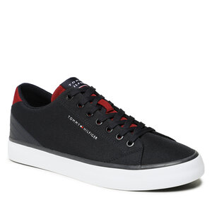 Image of Sneakers aus Stoff Tommy Hilfiger - Th Hi Vulc Core Low Mesh FM0FM04685 Desert Sky DW5