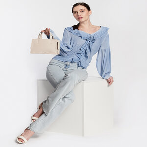 

СумкаTrussardi, Бежевий