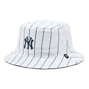 Image of Cap 47 Brand - MLB New York Yankees Pinstriped '47 BUCKET B-PINSD17PTF-NY Navy