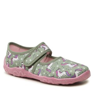 Image of Hausschuhe Superfit - 1-800283-7000 S Light-Green/Multicoloured