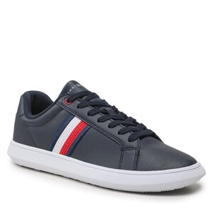 Sneakers Tommy Hilfiger - Corporate Leather Cup Stripes FM0FM04550 Desert Sky DW5
