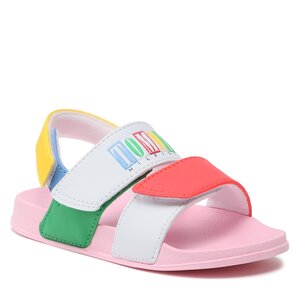 Sandali Tommy Hilfiger - Logo Velcro Sandal T1A2-32791-1172 S White/Multicolor X256