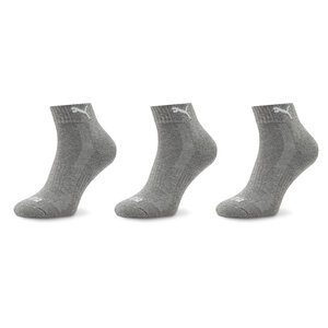 Image of 3er-Set hohe Unisex-Socken Puma - 907943 03 Middle Grey Melange