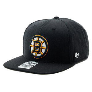 Image of Cap 47 Brand - NHL Boston Bruins No Shot '47 CAPTAIN H-NSHOT01WBP-BK Black