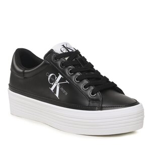 Image of Sneakers Calvin Klein Jeans - Vulc Flatform Laceup Ny Pearl Wn YW0YW01037 Pearlized Black BEH