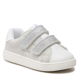 Sneakers Calvin Klein Jeans - Low Cut Velcro Sneaker V1A9-80468-1459 S White/Grey/Silver Y383