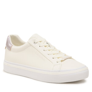 Image of Sneakers Calvin Klein - Vulc Lace Up HW0HW01591 Marshmallow/Lilac Dust 0K6
