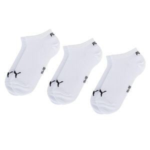 Set di 3 paia di calzini corti unisex Puma Med - 261080001 White 300