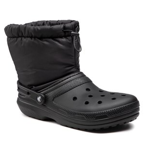 Stivali Crocs - Classic Lined Neo Puff Boot 206630 Black/Black