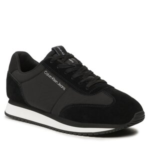 Sneakers Шерстяное полу пальто меланж calvin klein 44-46 размер - Calvin Klein String en dentelle à logo Noir