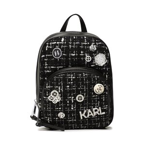 Image of Rucksack KARL LAGERFELD - 226W3080 Black/White