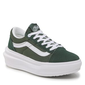 Sneakers Vans - Old Skool Over VN0A7Q5EDGY1 Dark Green/White