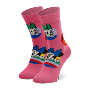Image of Hohe Kindersocken Happy Socks - KDNY01-3302 Rosa
