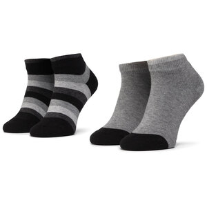 Set di 2 paia di calzini corti da bambini Tommy Hilfiger - 354010001 Black 200