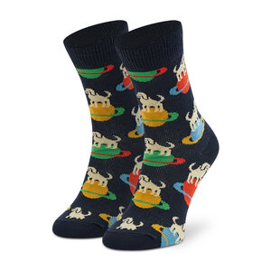 Image of Hohe Kindersocken Happy Socks - KLAI01-6500 Dunkelblau