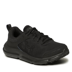 Image of Schuhe Under Armour - UA Charged Assert 10 3026175-004 Black/Black/Black