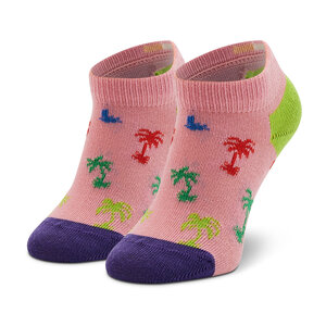 Image of Niedrige Kindersocken Happy Socks - KPLM05-3300 Rosa