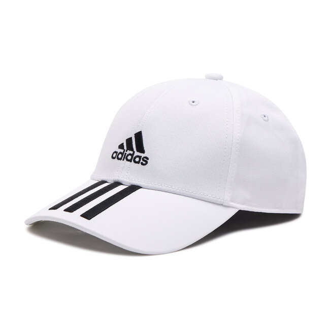 Kšiltovka adidas - Baseball 3-Stripes Twill Cap FQ5411 White/Black/Black
