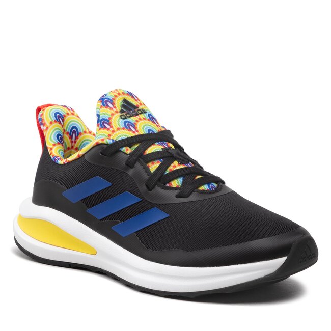 Boty adidas - Forta Run K HR1443  Core Black/Royal Blue/Impact Yellow