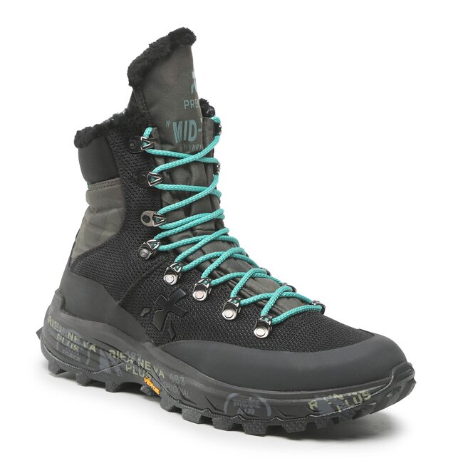 Schnürstiefeletten Premiata - Midtreck 283 Black