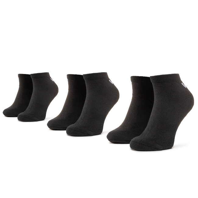 Set di 3 paia di calzini corti unisex Vans - Classic Low VN000XS0BLK1 r.38.5-42 Black