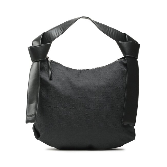 Torebka Calvin Klein Jeans Ck Jacquard Shoulder Bag Md K60K610622 BAX