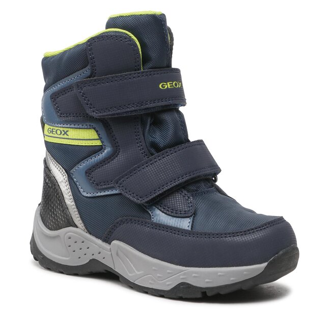 Schneeschuhe Geox - J Sentiero B.B Abx B J26FSB 0FUCE C0749 D Navy/Lime