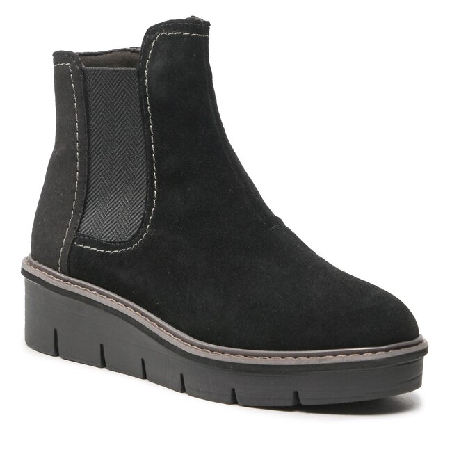 Bokacsizma Clarks - Airabell Move 261685884 Black Suede