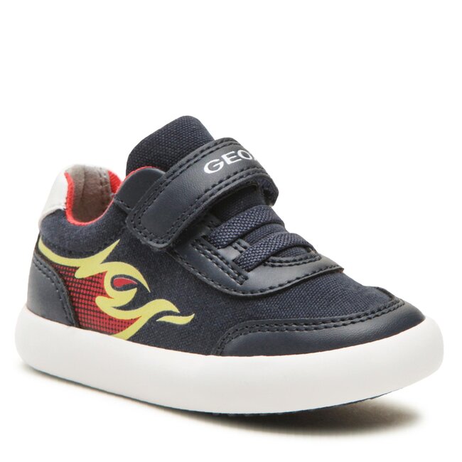 Sportcipő Geox - B Gisli Boy B021NA01054C0735 M Navy/Red
