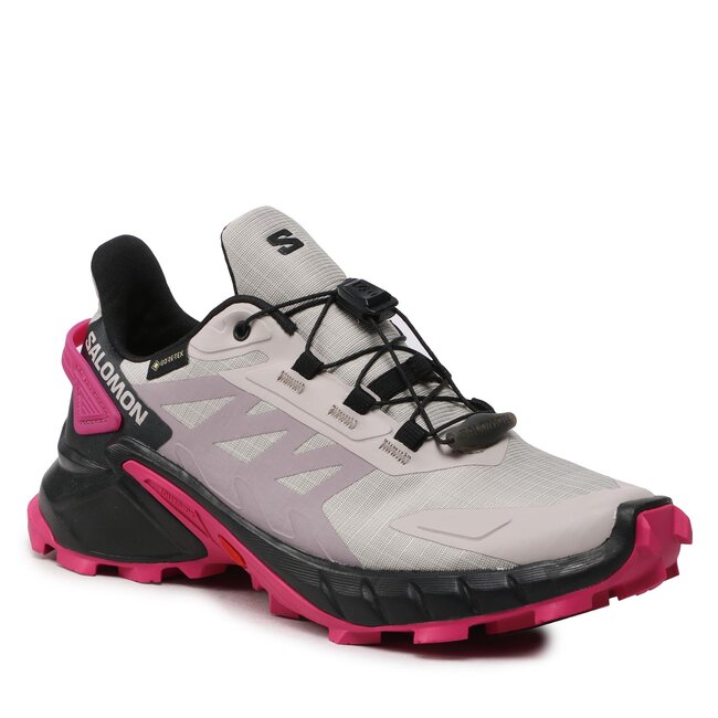 Scarpe Salomon - Supercross 4 Gtx W GORE-TEX 417355 20 V0 Ashes Of Roses/Black/Very Berry