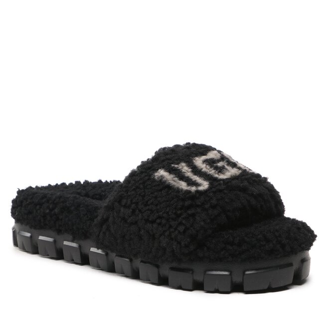 Bačkory Ugg - W Cozetta Curly Graphic 1132891 Blk