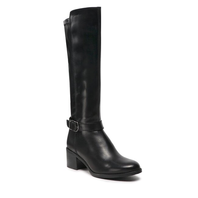 1 - Knee High Boots Tamaris - 29 Black 001 | boots and others - Women's shoes - Jackboots - GenesinlifeShops - Sneaker bianco arg G-741 - 25530