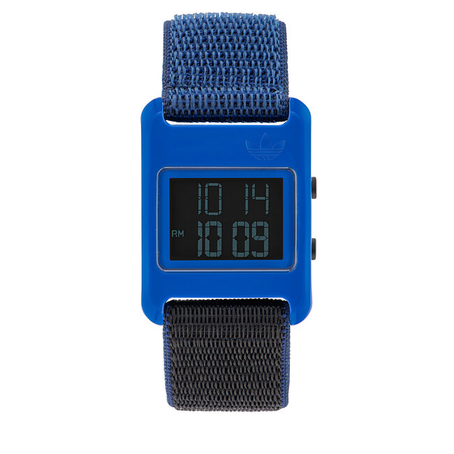 Hodinky adidas Originals - Retro Pop Digital Watch AOST23066 Blue