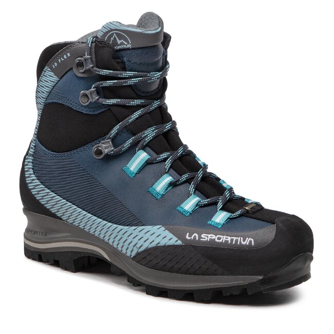 Scarpe da trekking La Sportiva - Trango Trk Leather Woman Gtx GORE-TEX 11Z618621 Opal/Pacific Blue