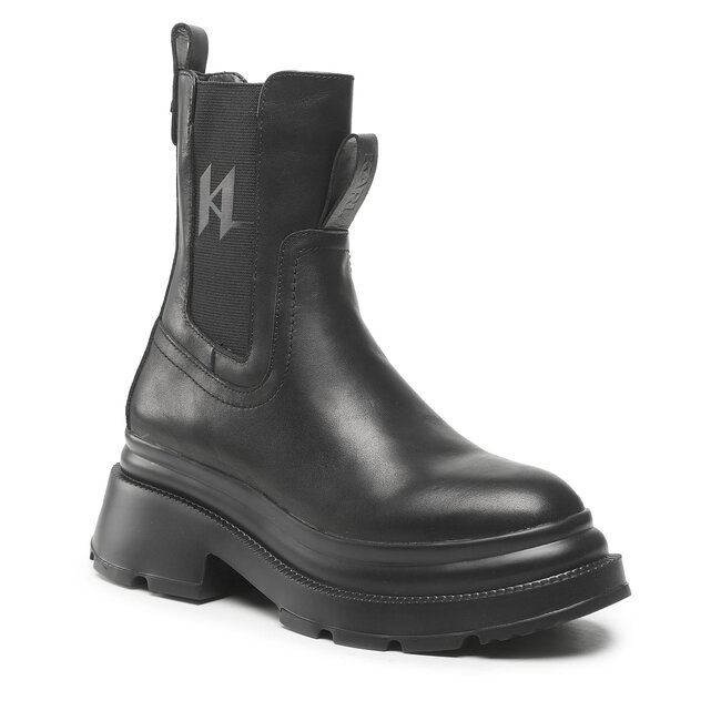 Chelsea KARL LAGERFELD - KL45065 Black Lthr
