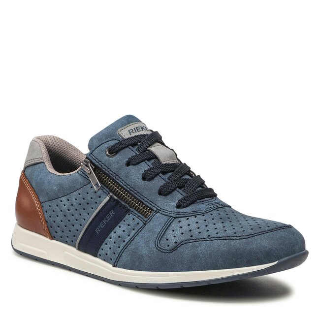 Sneakersy Rieker - 11926-14 Blau