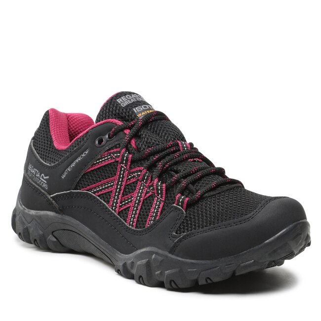 Scarpe da trekking Regatta - Lady Edgepoint III Wp RWF617 Black/Beaujolais 9TW