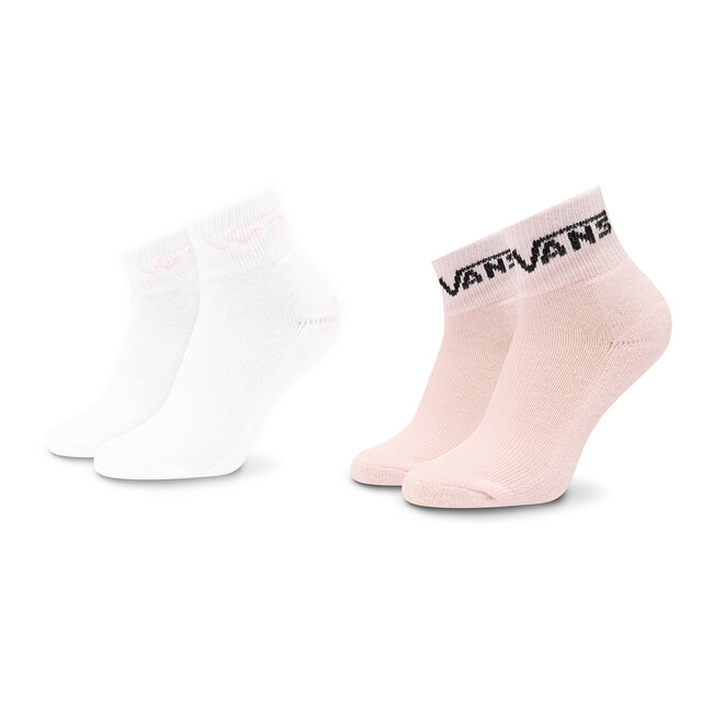 Sada 2 párů dětských vysokých ponožek Vans - Drop V Classic VN0A7PTC Pink PNK1